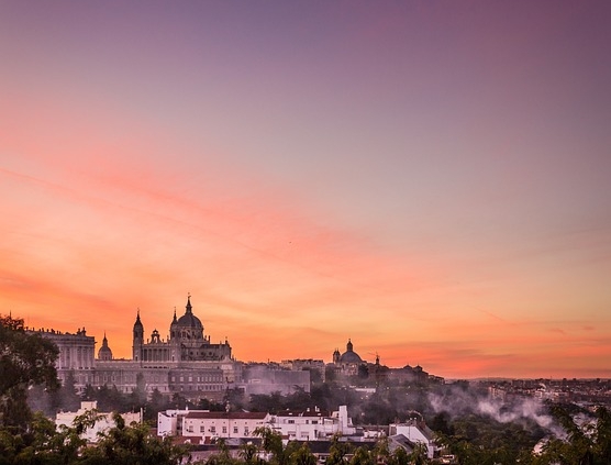 Mirador Madrid catedral de la almudena