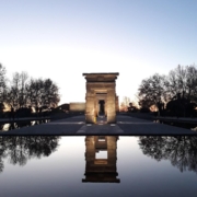 Mirador Madrid templo de debod